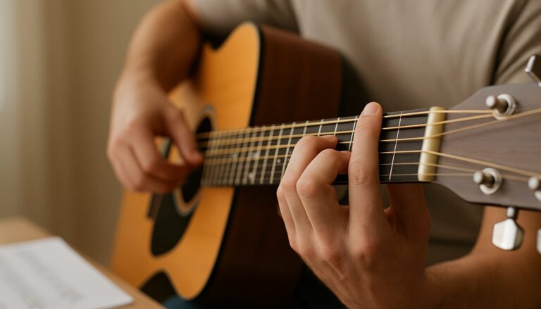 Acoustic Guitar Essentials: Five Chords Every Beginner Must Know